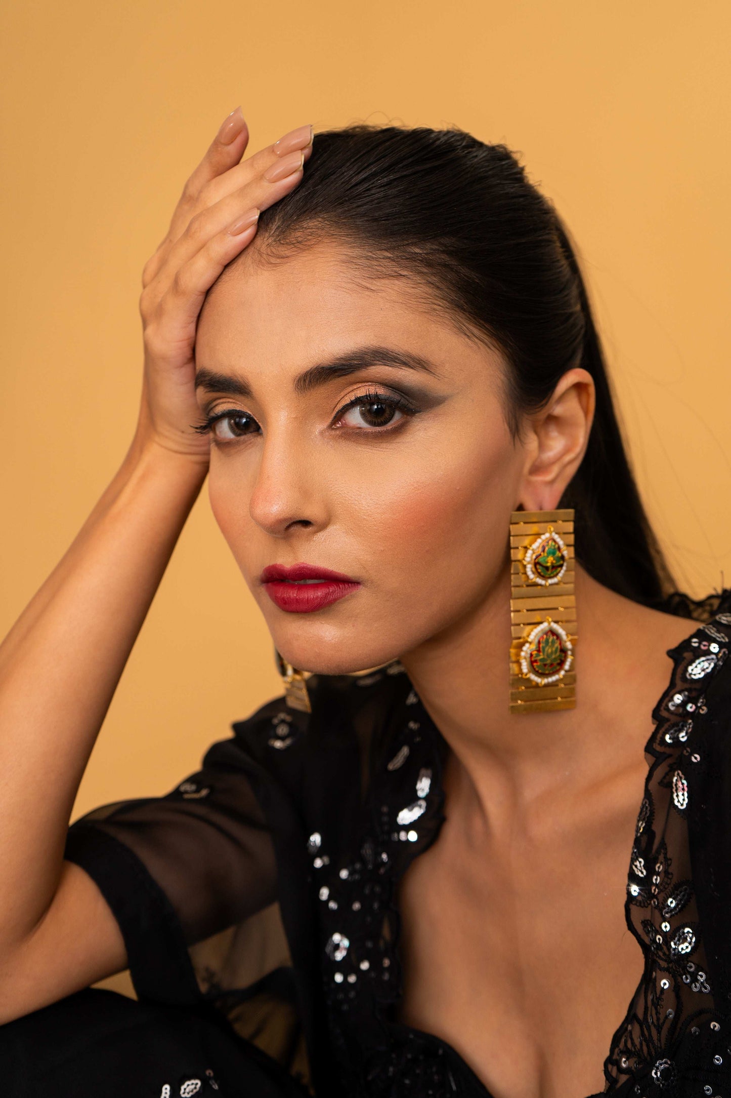 Clara Fusion Earrings - Pirohee by parul sharma