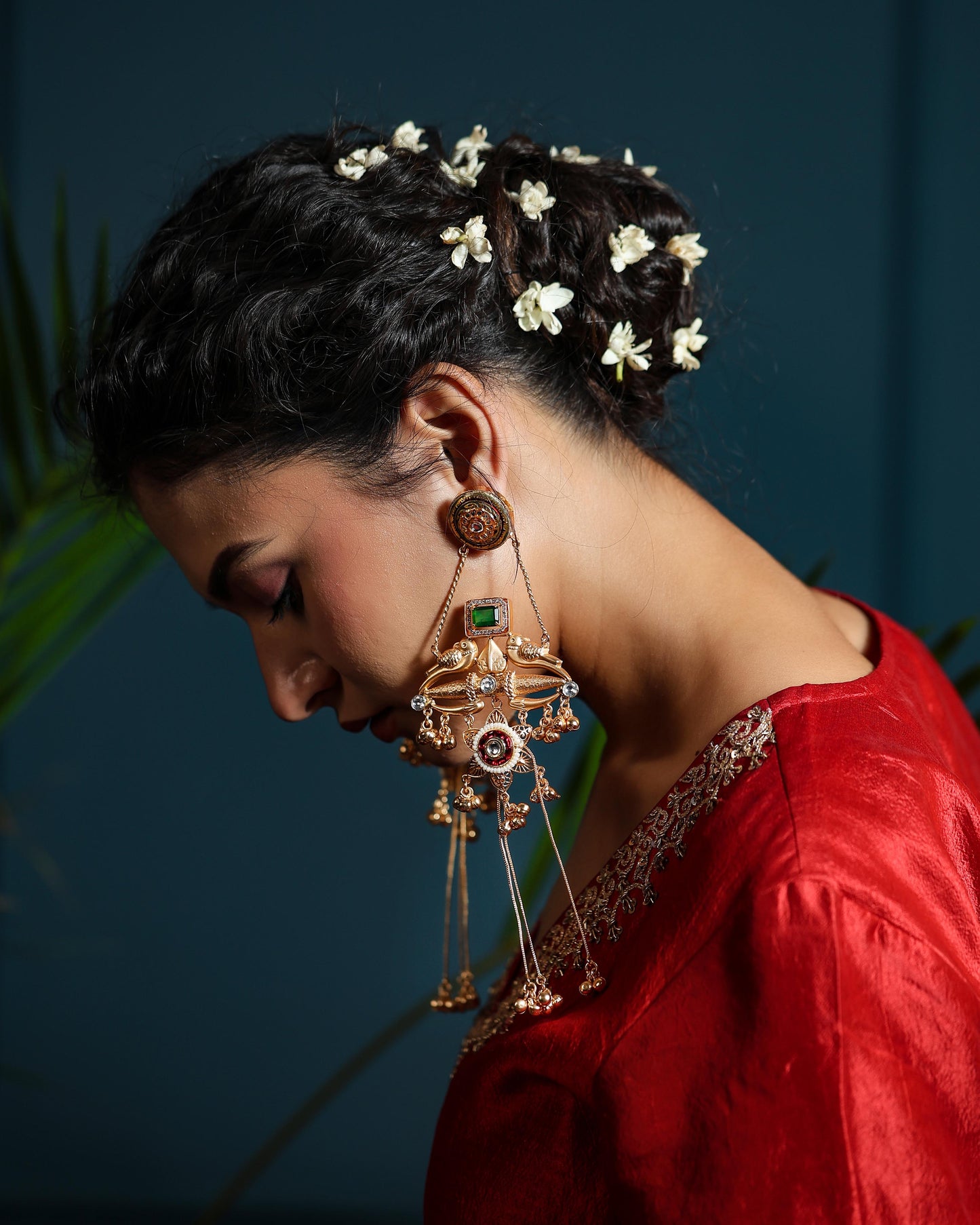 Sheen Dangler Earrings (Invisible Kaan Chains Included)