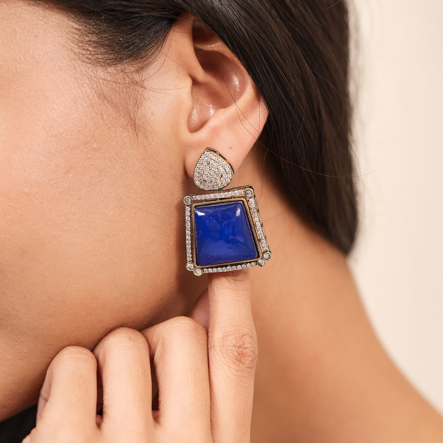 Velora Blue Earrings