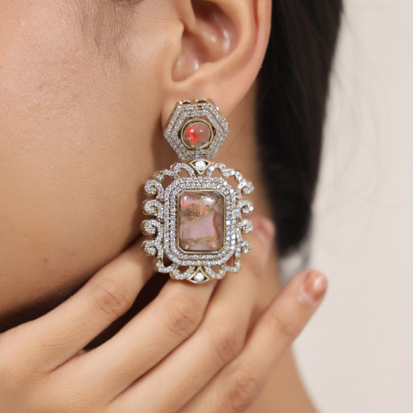 Chloé Pink Earrings