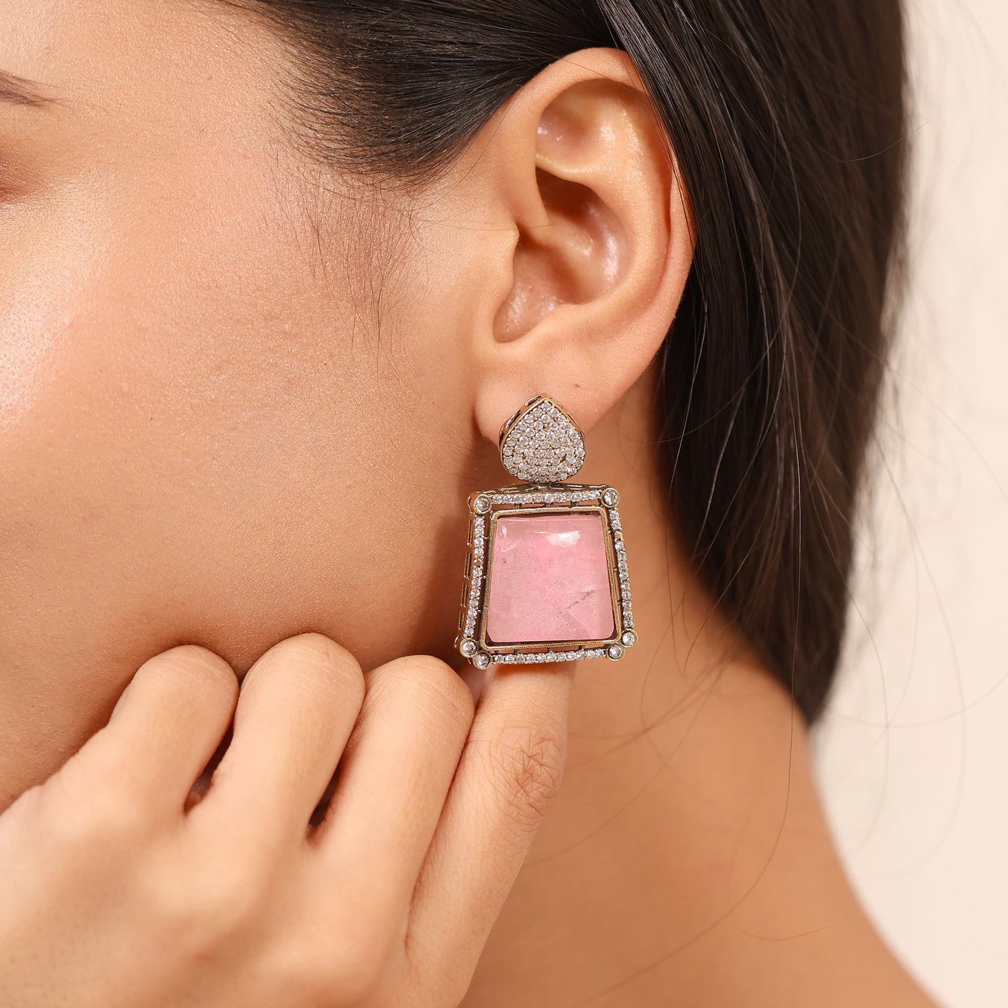 Velora Pink Earrings