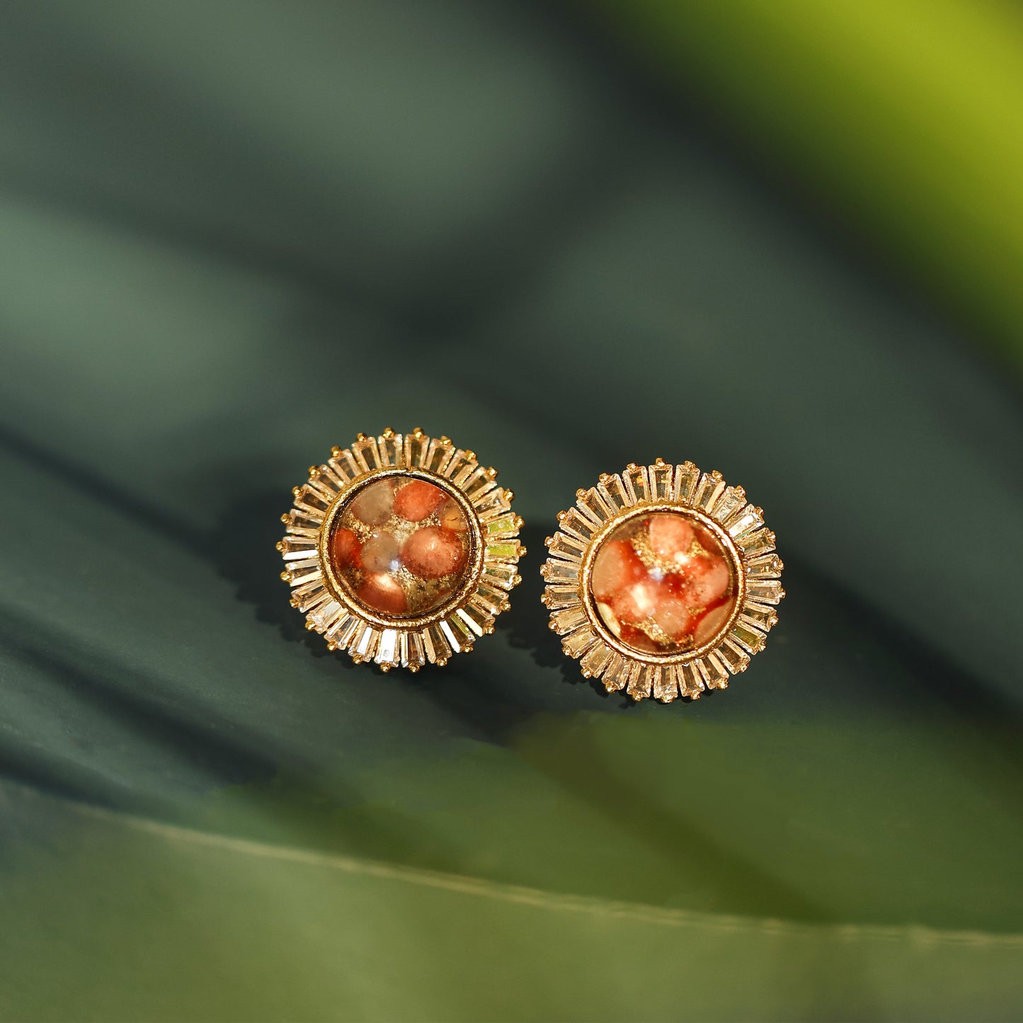 Wild Rose Stud Earrings