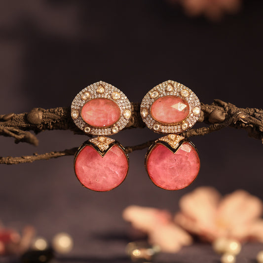 Zayra Pink Earrings