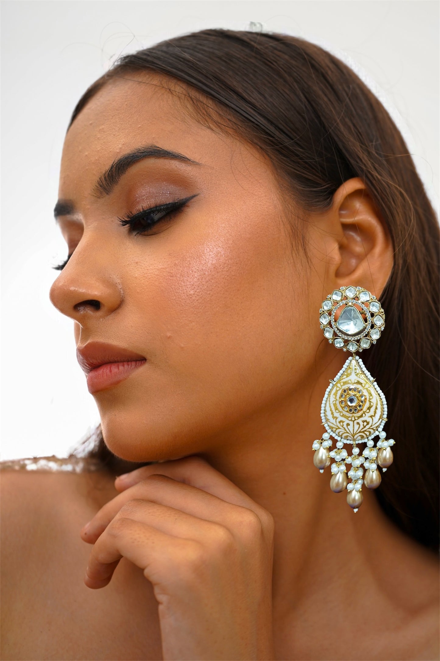 Veluri Pearls Earings
