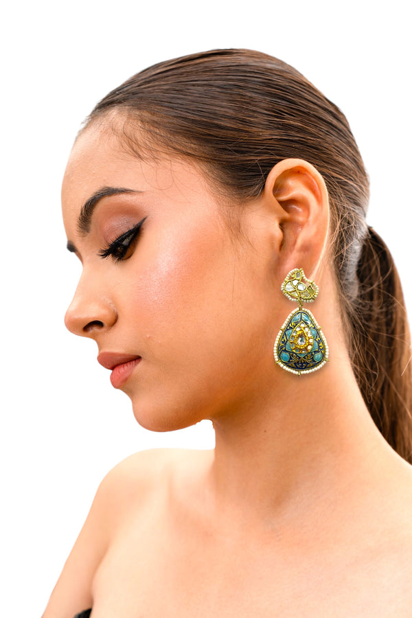 Fiona Mother Of Pearl Fusion Earrings