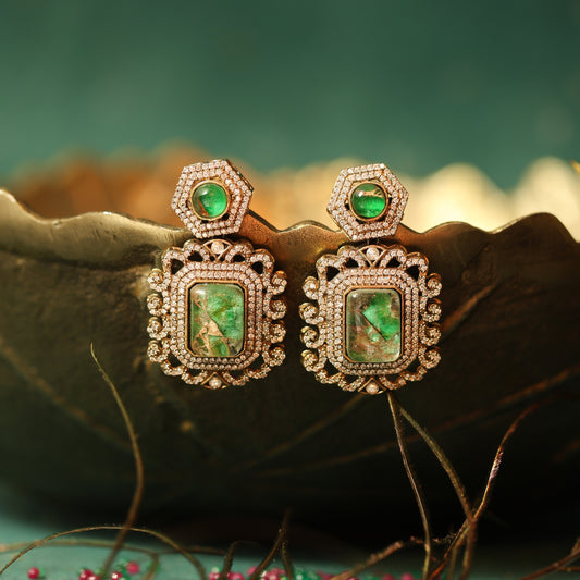 Chloé Green Earrings