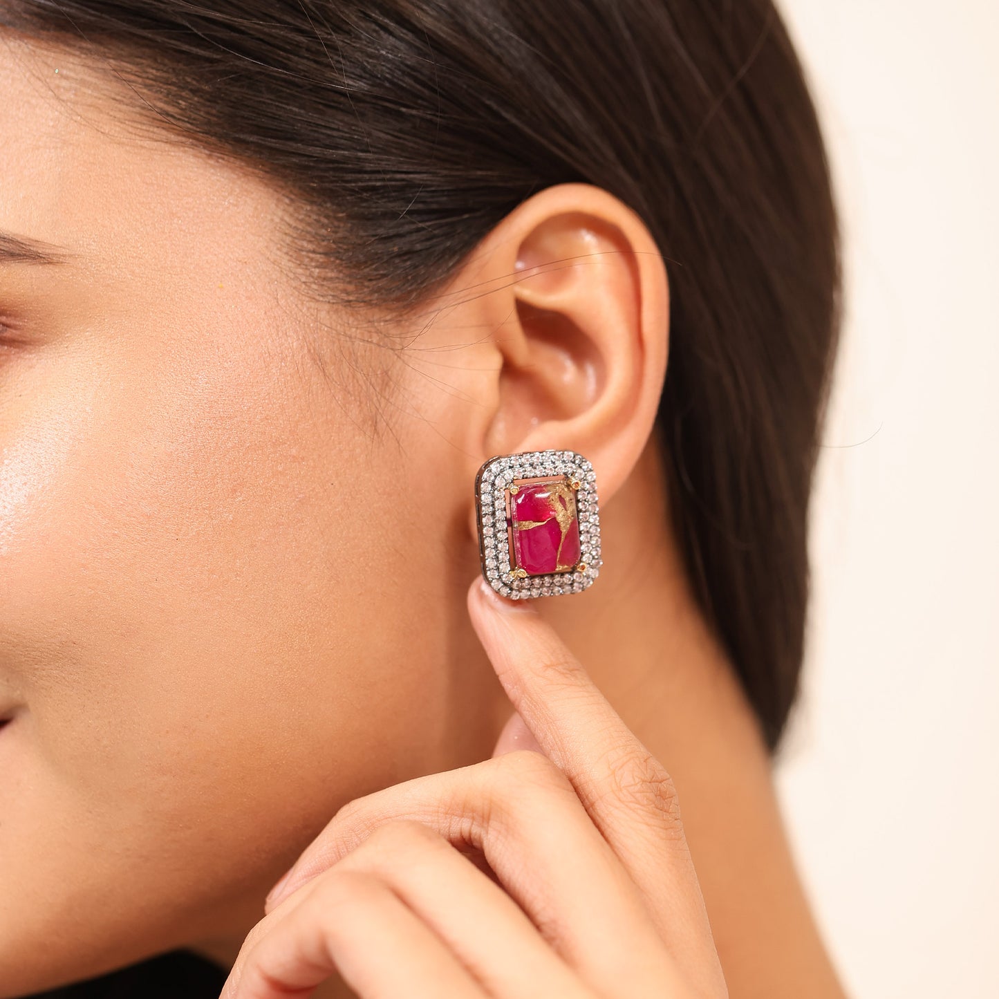Élora Pink Earrings