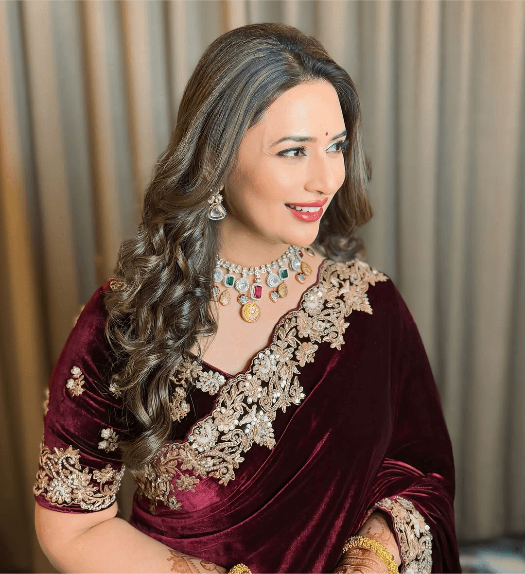 Zaina Multicolour Fusion Necklace Set - Pirohee by parul sharma