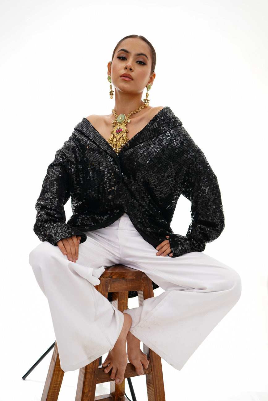 Raasha Multicolour Gold Plated Jadau Kundan Necklace Set - Pirohee by parul sharma