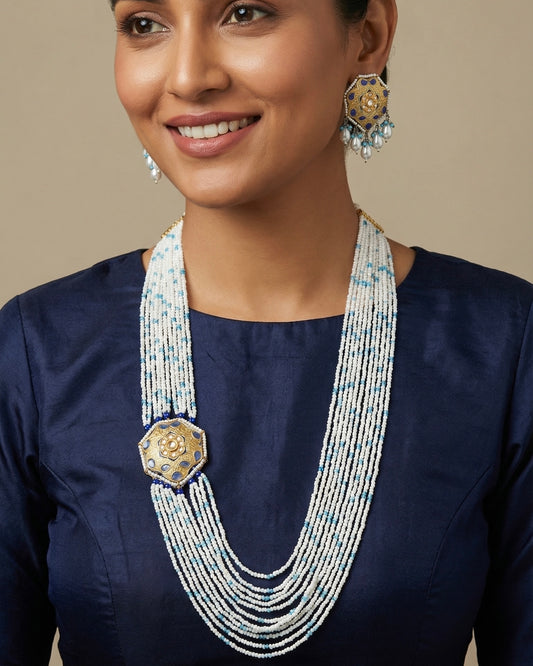 Saira Blue Meenakari
Necklace Set