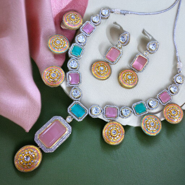 Elia Pastel Fusion Necklace Set