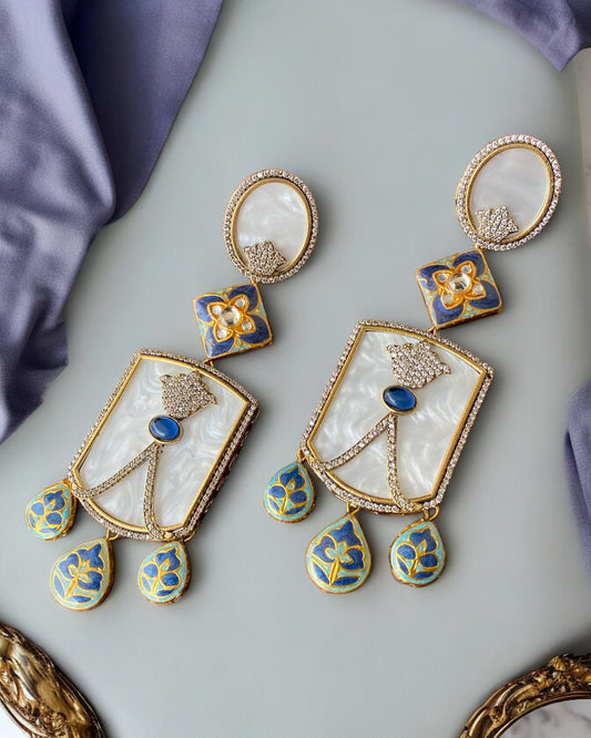 Riana Blue Mother of Pearl
Fusion Earrings