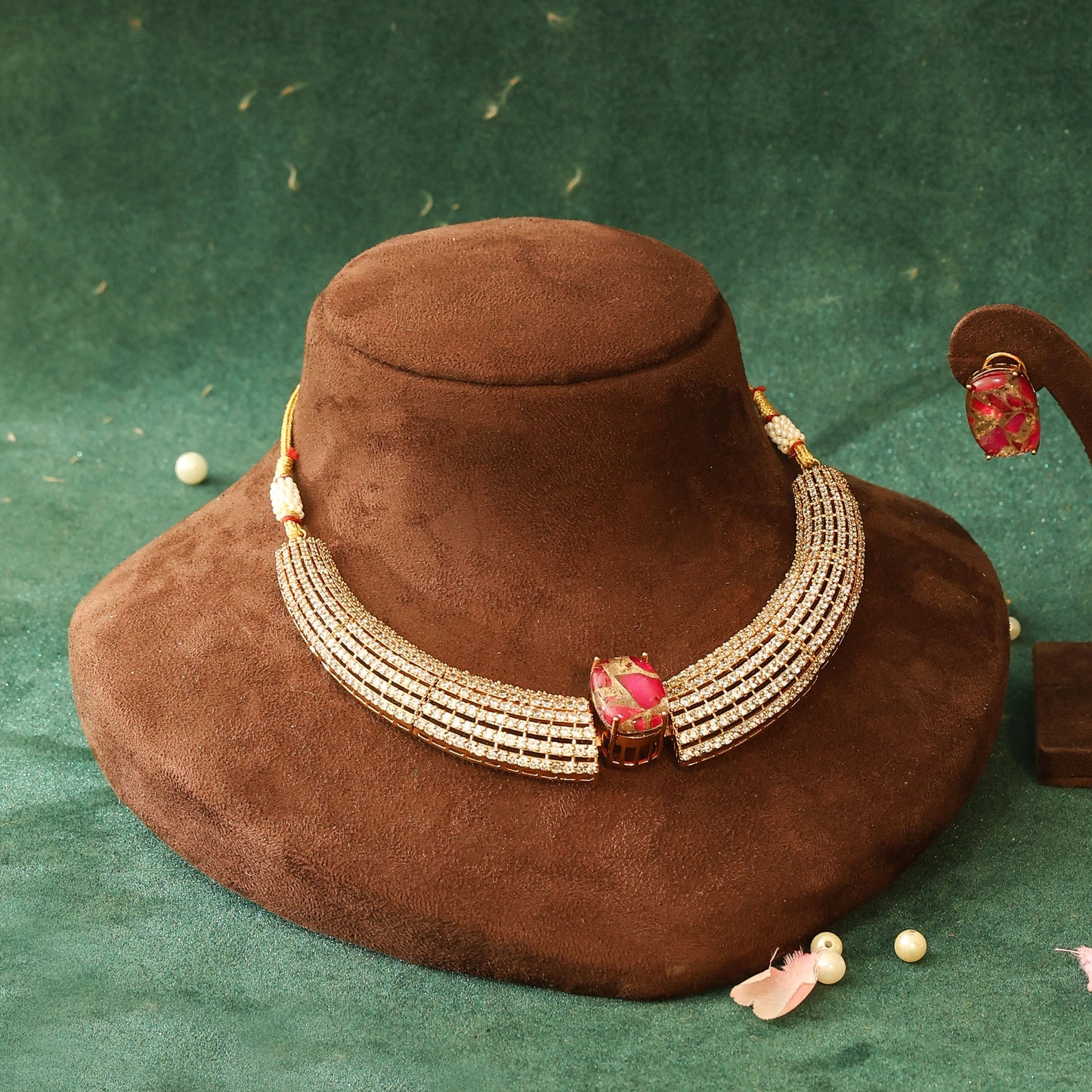 Juliette Pink Necklace Set