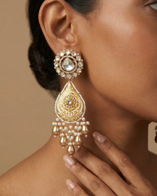 Veluri Pearls Earings