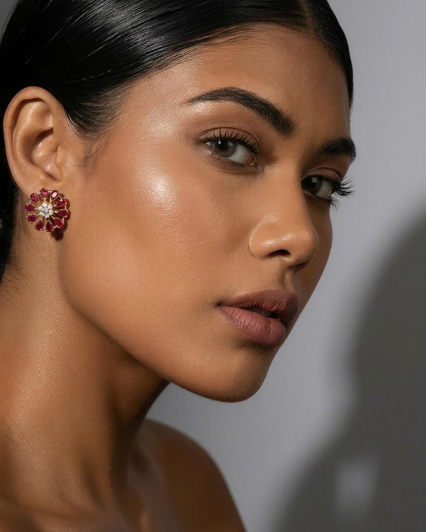 Daisy Pink Earrings