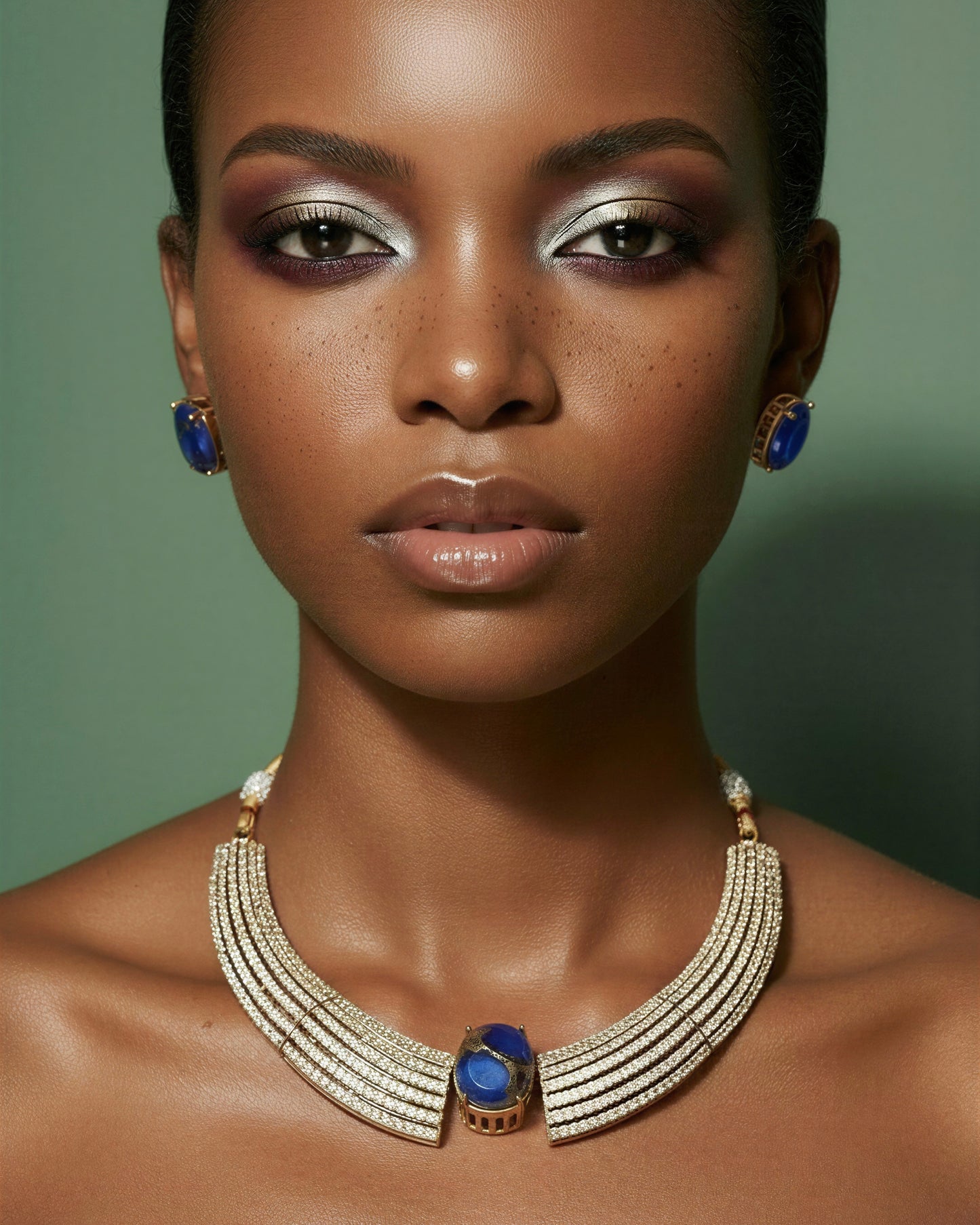 Juliette Blue Necklace Set