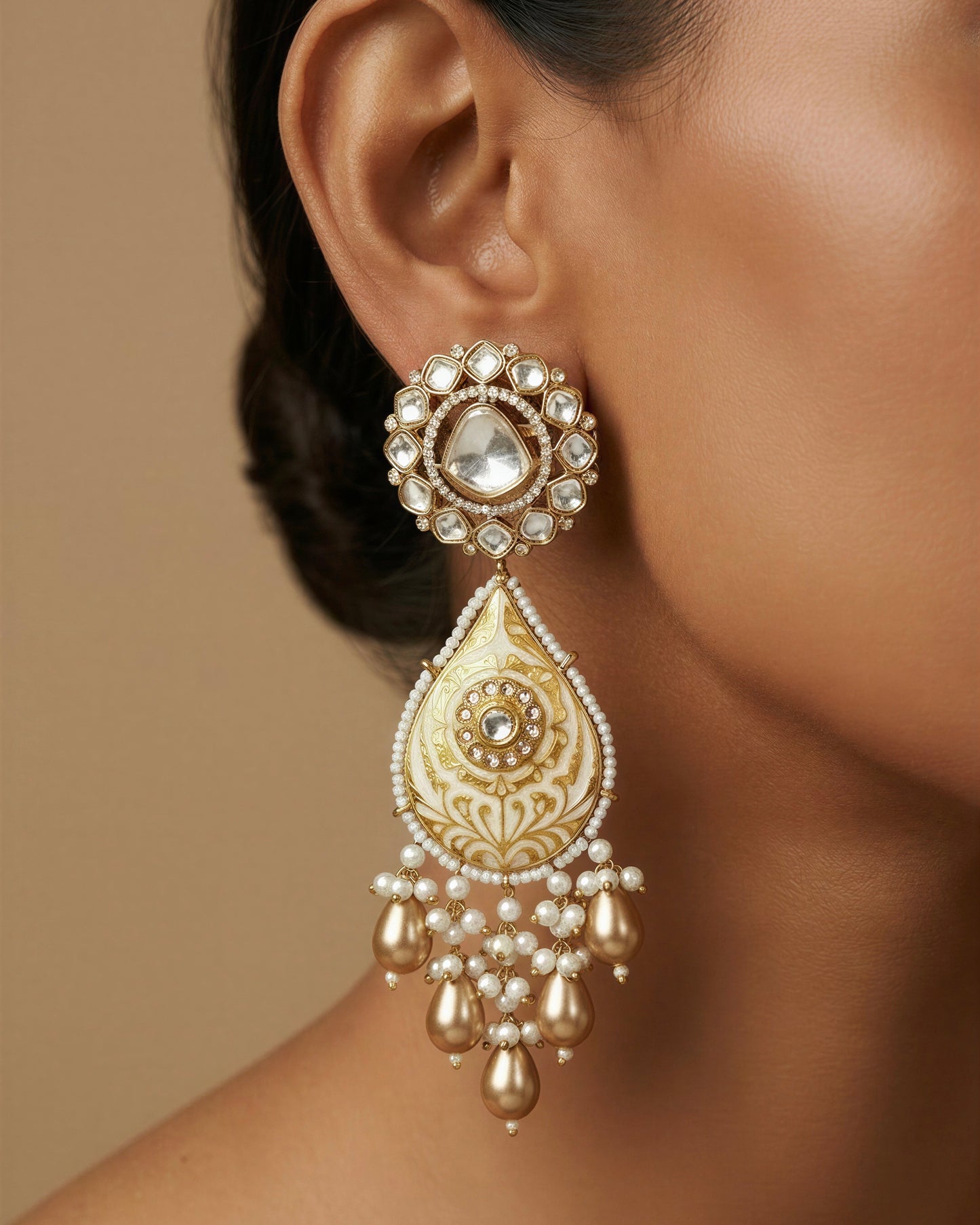 Veluri Pearls Earings
