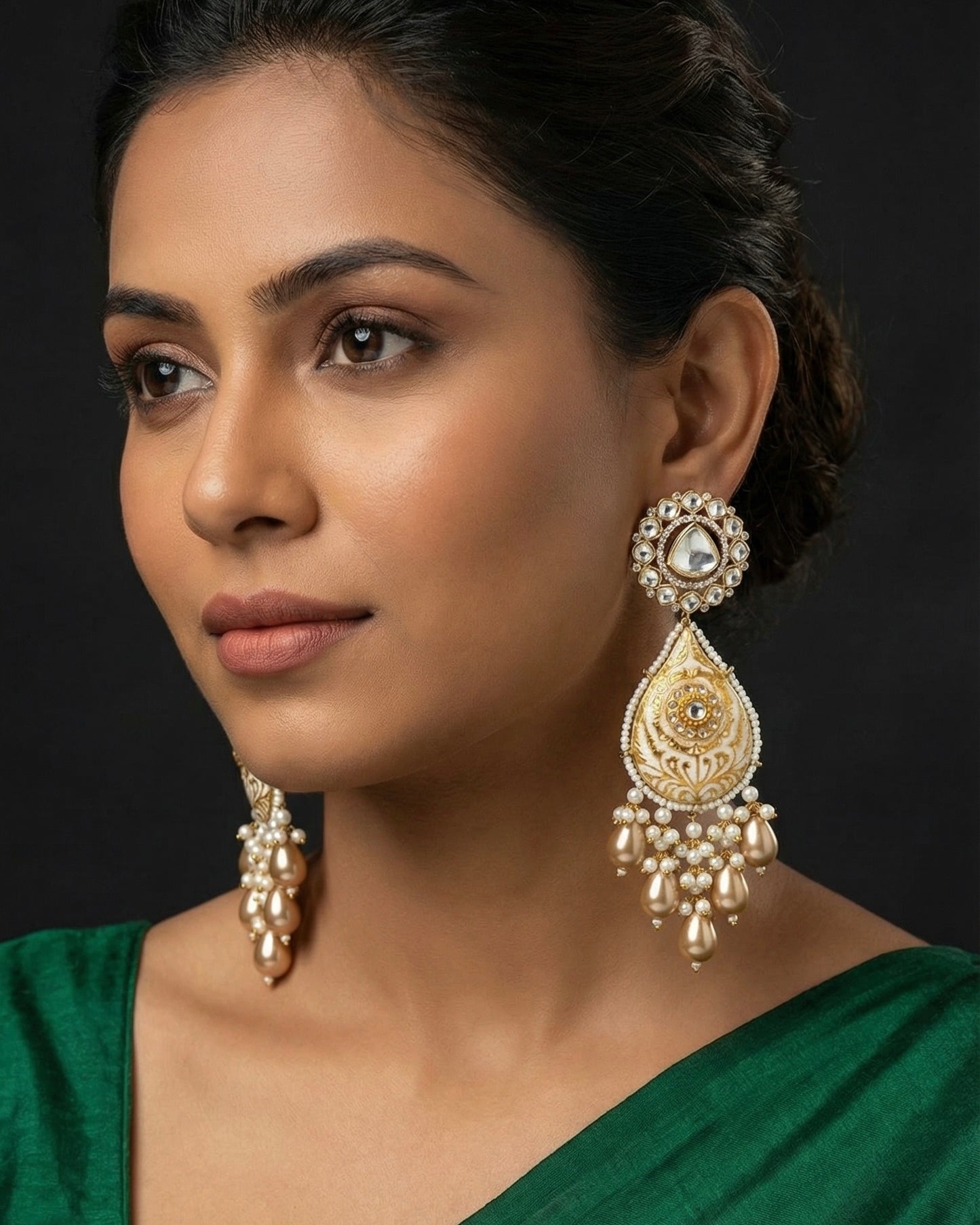 Veluri Pearls Earings