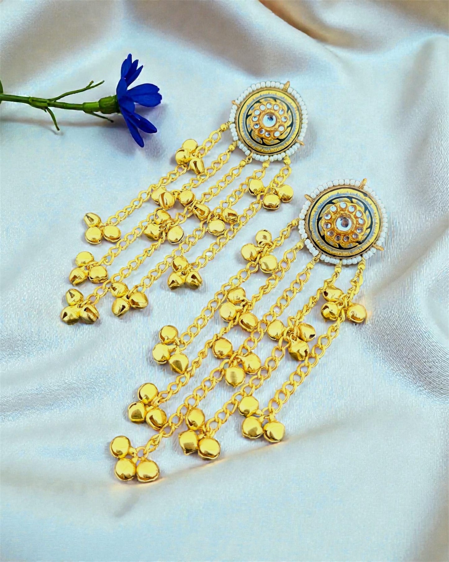 Kashmira black Ghungroo Drops