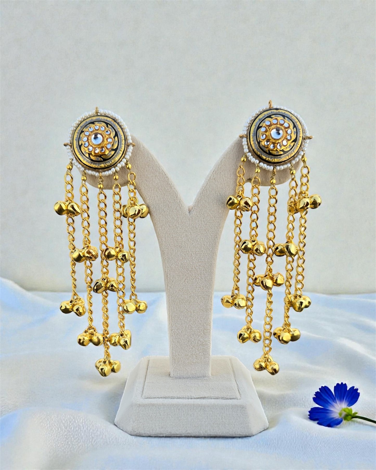 Kashmira black Ghungroo Drops