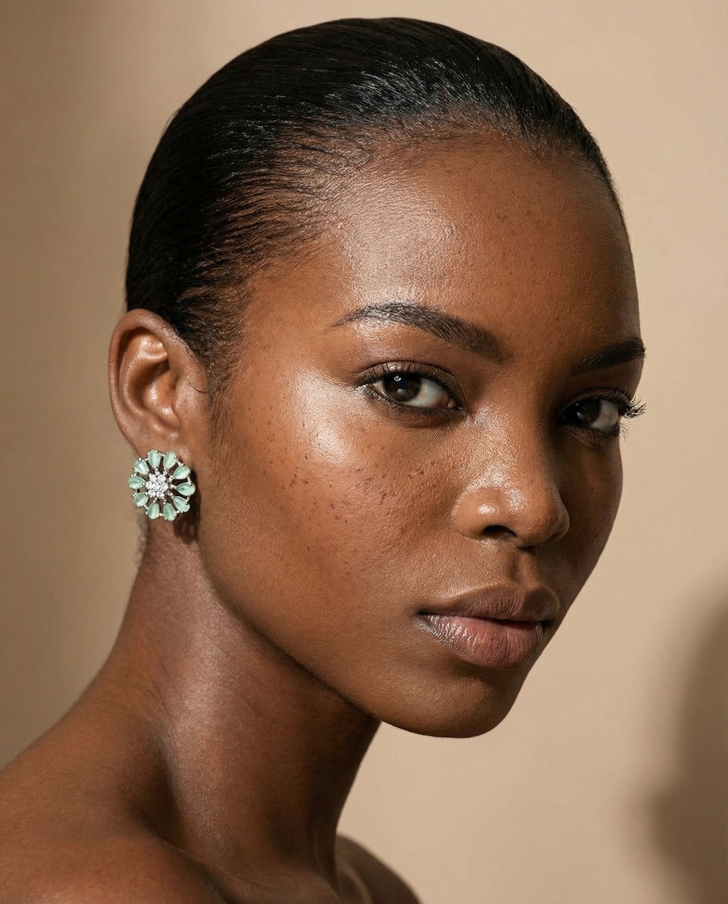 Daisy Mint Earrings
