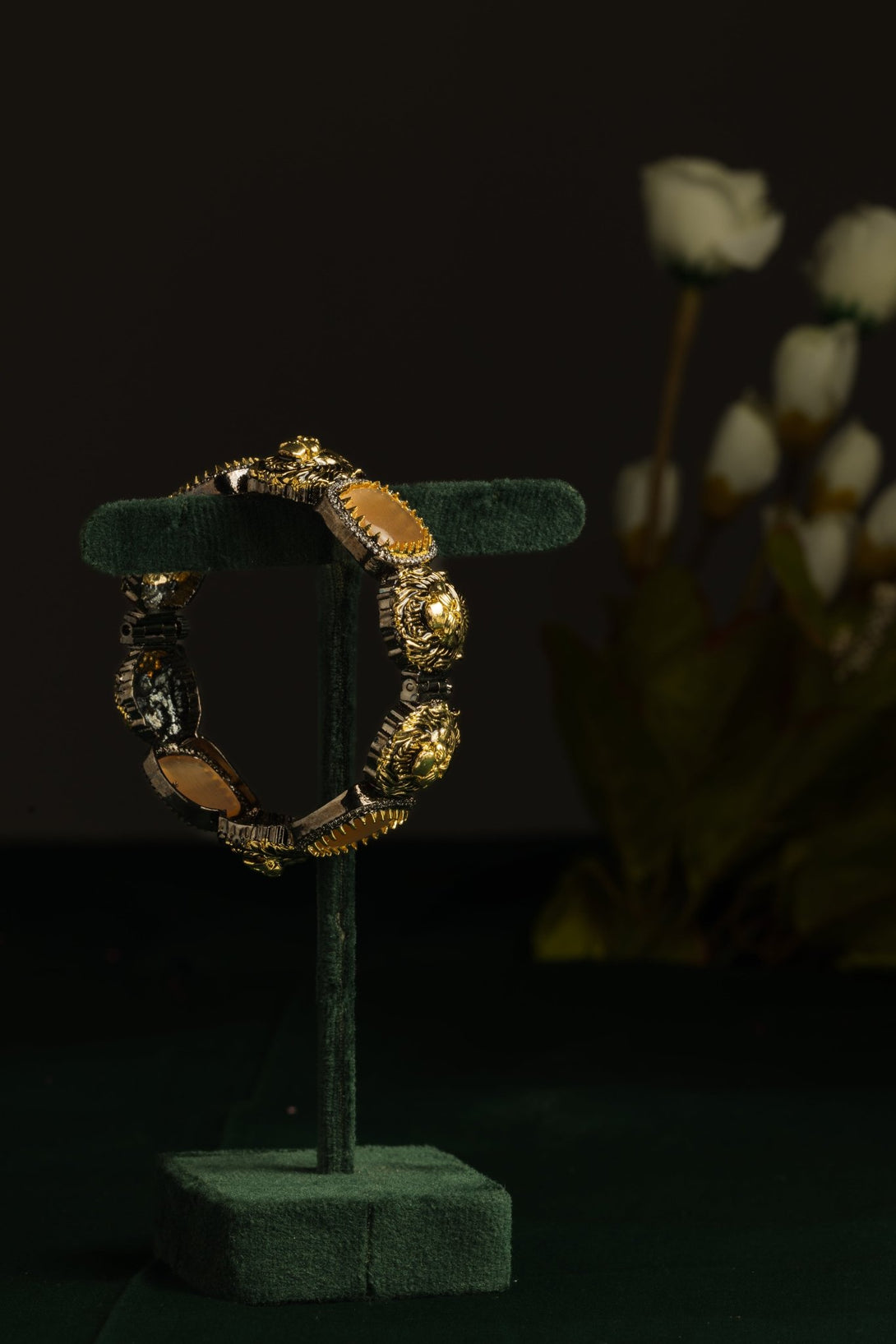 Elegant Coral Bangle: Inspired by Sabyasachi’s Timeless Aesthetic - Pirohee by parul sharma