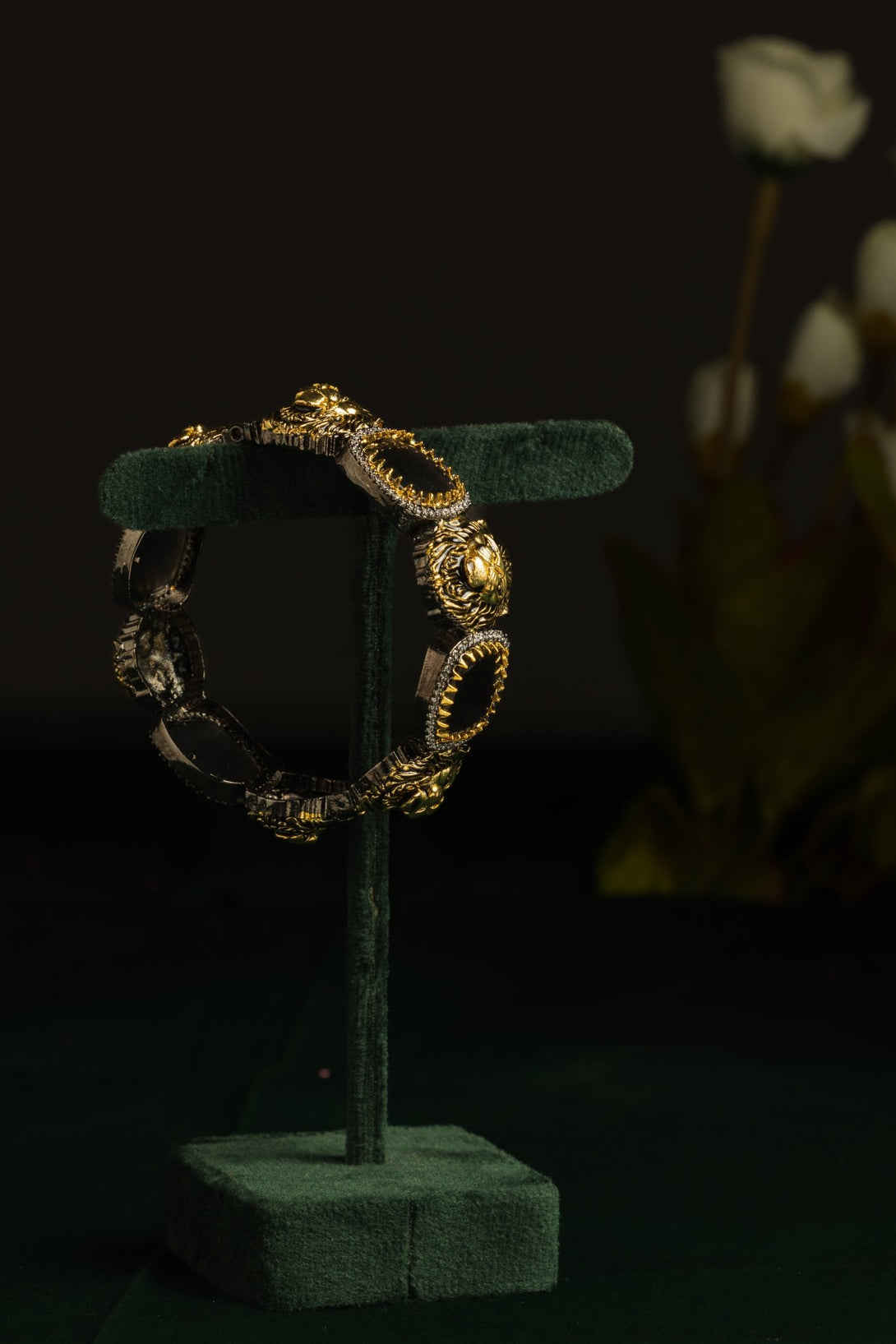 Elegant Grey Bangle: Inspired by Sabyasachi’s Timeless Aesthetic - Pirohee by parul sharma