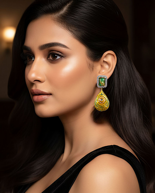 Azure Mint Meena Drops