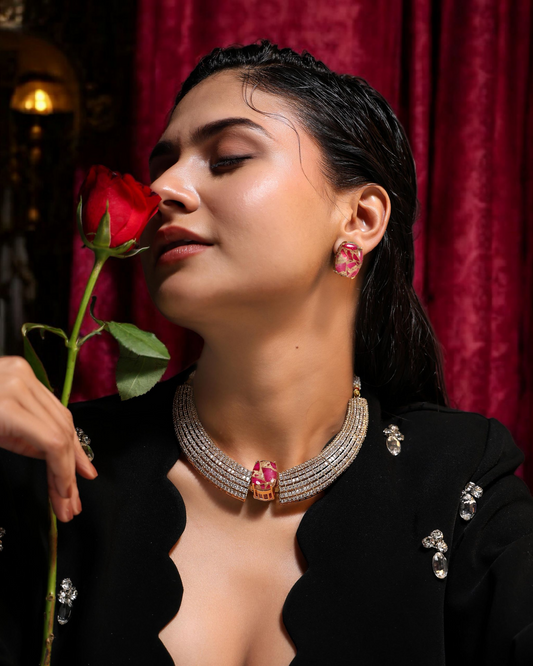 Juliette Pink Necklace Set