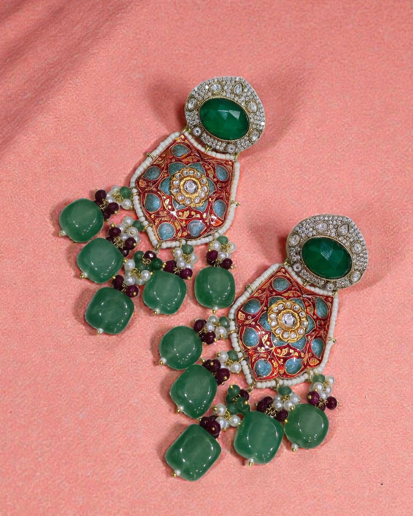 Emerald Zevara Set